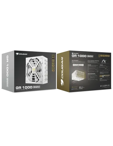 Cougar GR 1000W Snow 80 PLUS Gold ATX 3.1