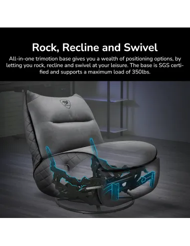 Sofá gaming reclinable COUGAR Overlord Neo Trimotion