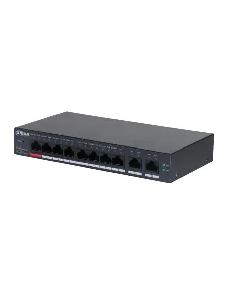 Switch PoE Dahua DH-CS4010-8ET2GT-110 con DoLynk