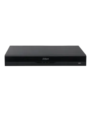 Dahua NVR5216-16P-EI2 Grabador de Red WizSense de 16 canales, 1U, 16 PoE y 2 Discos Duros