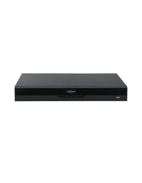 Dahua NVR5208-8P-EI2 Grabador de vídeo en red WizSense de 8 canales, 1U, 8 PoE y 2 discos duros