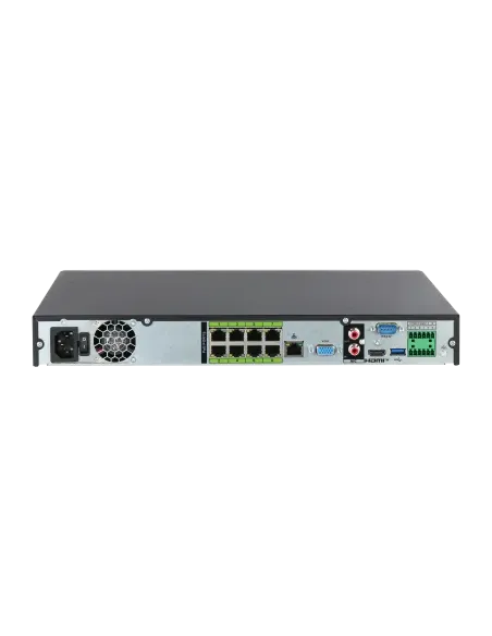 Grabador de Red NVR Dahua NVR5208-8P-EI2 con PoE 8K