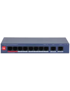 Dahua CS4010-8ET2GT-110 Switch Administrado para Videovigilancia de 10 puertos con PoE de 8 puertos-1404296