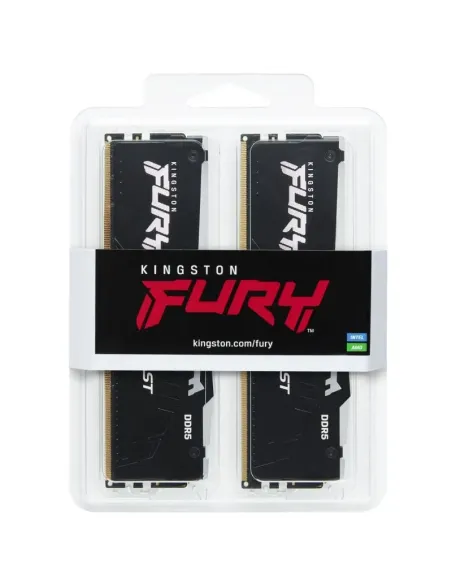 Memoria RAM DDR5 Kingston FURY Beast RGB KF560C36BBE2AK2-32