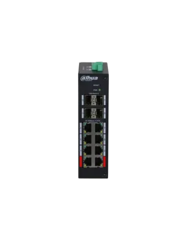 Switch Administrado Industrial PoE Dahua HS4412-8ET-96