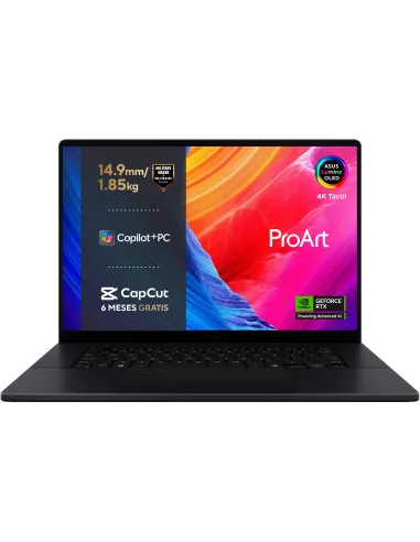 ASUS ProArt P16 OLED H7606WP-RJ079X Ryzen 9 HX370/64GB/2TB SSD/RTX 5070/16" W11 Pro