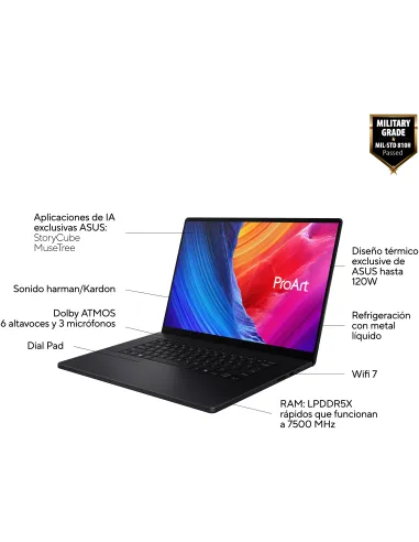 Portátil ASUS ProArt P16 OLED H7606WP-RJ079X