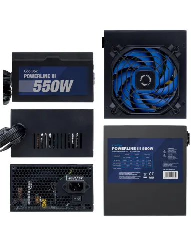 Fuente de Alimentación CoolBox PowerLine3 550W