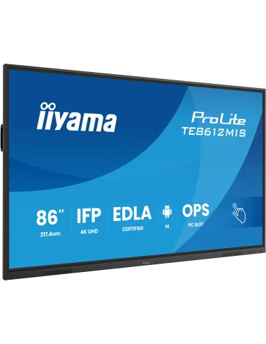 Pantalla interactiva iiyama ProLite TE8612MIS-B4AG 86"