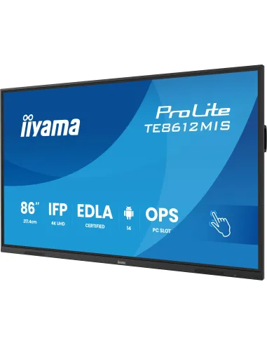 Pantalla interactiva iiyama ProLite TE8612MIS-B4AG 86"