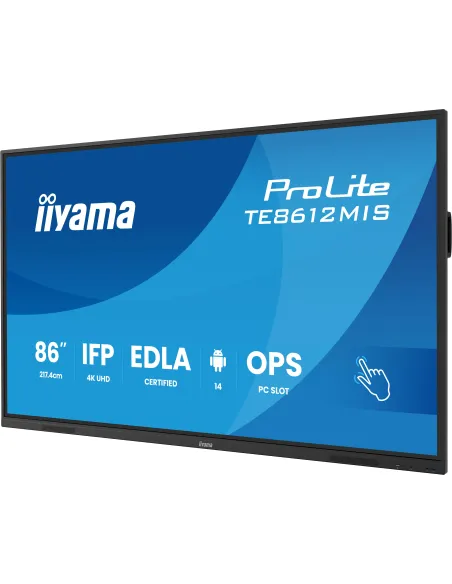 Pantalla interactiva iiyama ProLite TE8612MIS-B4AG 86"