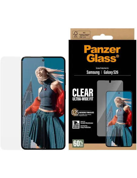 Protector de pantalla PanzerGlass PG34506 para Galaxy S26