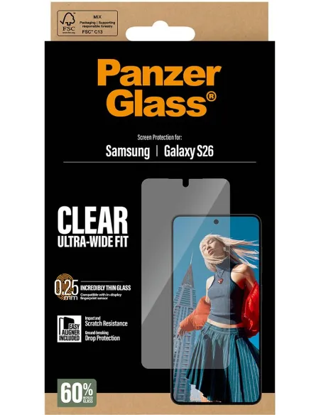 Protector de pantalla PanzerGlass PG34506 para Galaxy S26