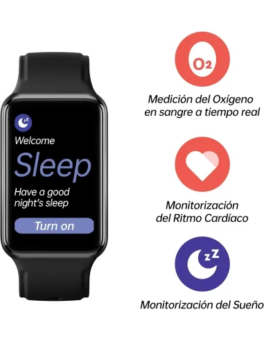Oppo Watch Free Reloj Smartwatch Negro