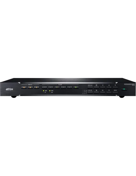 ATEN VP2730 Switch de Presentación 7 x 3 con escalador, streaming, mezclador de audio y HDBaseT