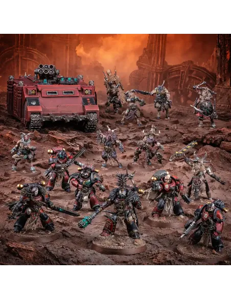 Combat Patrol Red Corsairs Patrulla Corsarios Rojos Chaos Space Marines Warhammer 40.000