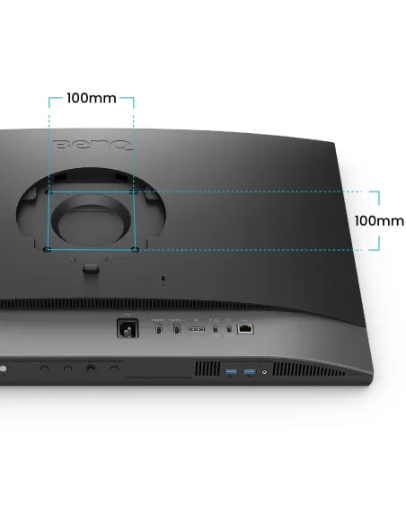 Monitor profesional BenQ PD2770U 27" 4K IPS con USB-C 96 W