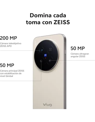 Vivo X300 Pro 5G 16GB/512GB Marrón kit fotográfico