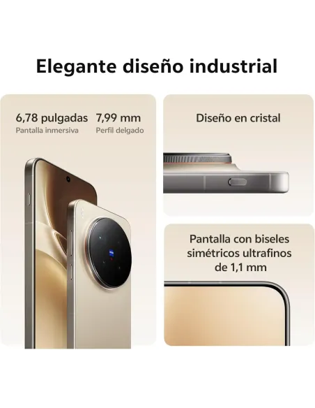 Vivo X300 Pro 5G 16GB/512GB Marrón kit fotográfico