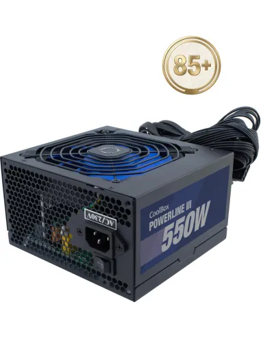 CoolBox PowerLine3 550W Fuente de Alimentación ATX No Modular