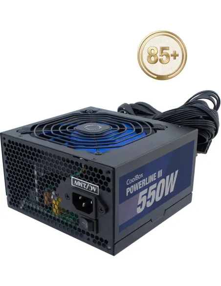CoolBox PowerLine3 550W Fuente de Alimentación ATX No Modular
