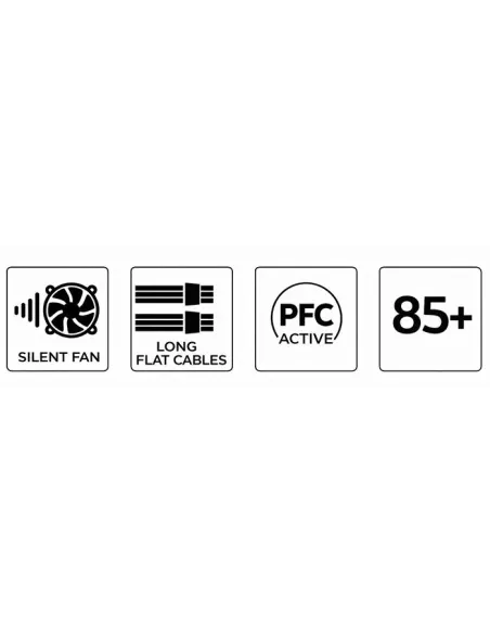 Fuente de Alimentación CoolBox PowerLine3 550W