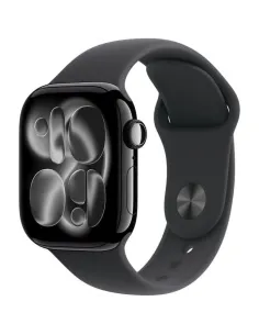 Apple Watch Series 11 GPS + Cellular 42mm MF854QL/A Caja de Aluminio Negra con Correa Deportiva Negra (Talla M/L)