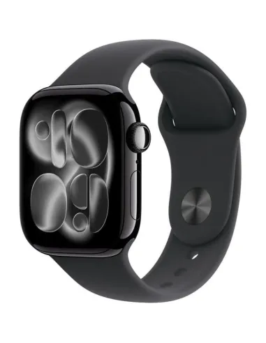 Apple Watch Series 11 GPS + Cellular 42mm Caja de Aluminio Negra con Correa Deportiva Negra (Talla M-L)