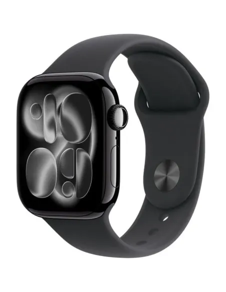 Apple Watch Series 11 GPS + Cellular 42mm Caja de Aluminio Negra con Correa Deportiva Negra (Talla M-L)