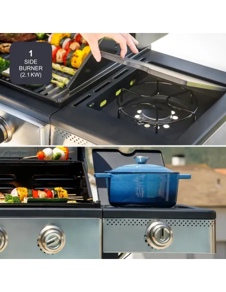 Barbacoa de Gas Black+Decker BXOG16550E