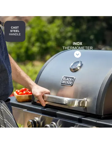Barbacoa de Gas Black+Decker BXOG16550E