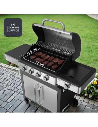 Barbacoa de Gas Black+Decker BXOG16550E