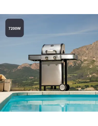 Barbacoa de Gas  2 Quemadores Black+Decker BXOG7200E