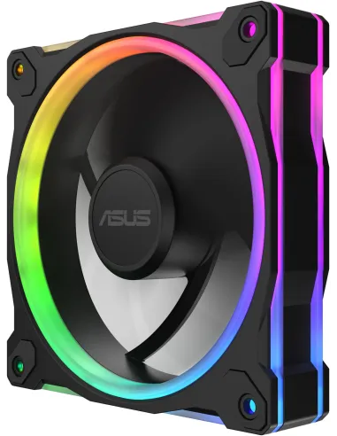ASUS Prime MR120 ARGB negro: 120 mm PWM con marco 28 mm