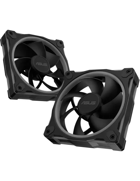 ASUS Prime MR120 ARGB negro: 120 mm PWM con marco 28 mm