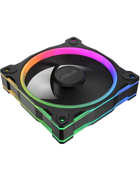 Pack 3 ventiladores ASUS Prime MR120 ARGB 120 mm PWM negro
