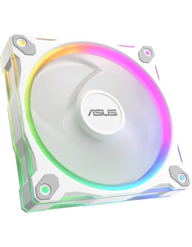 Pack 3 ventiladores ASUS Prime MR120 ARGB 120 mm PWM blanca