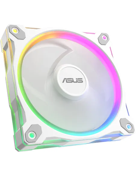 Pack 3 ventiladores ASUS Prime MR120 ARGB 120 mm PWM blanca