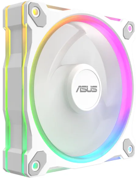 Pack 3 ventiladores ASUS Prime MR120 ARGB 120 mm PWM blanca