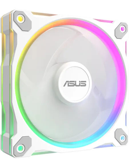 Pack 3 ventiladores ASUS Prime MR120 ARGB 120 mm PWM blanca