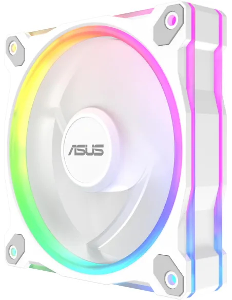 Pack 3 ventiladores ASUS Prime MR120 ARGB 120 mm PWM blanca
