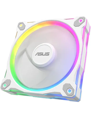 Pack 3 ventiladores ASUS Prime MR120 ARGB 120 mm PWM blanca