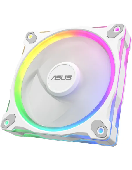 Pack 3 ventiladores ASUS Prime MR120 ARGB 120 mm PWM blanca