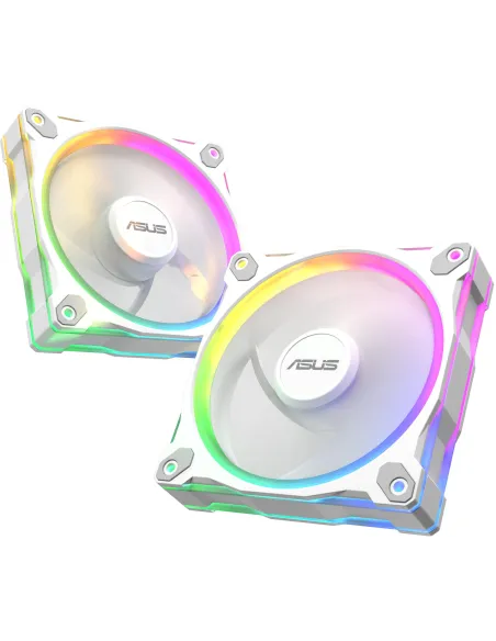 Pack 3 ventiladores ASUS Prime MR120 ARGB 120 mm PWM blanca