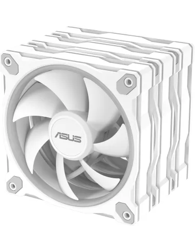 Pack 3 ventiladores ASUS Prime MR120 ARGB 120 mm PWM blanca