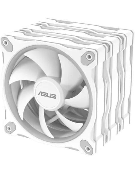Pack 3 ventiladores ASUS Prime MR120 ARGB 120 mm PWM blanca