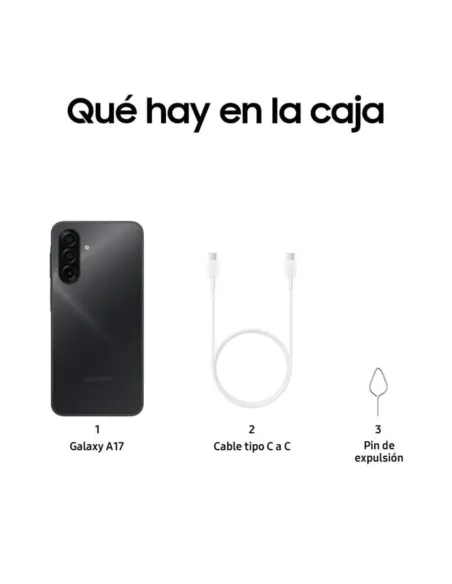 Smartphone Samsung Galaxy A17 LTE 4GB/128GB Negro