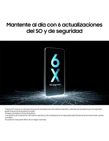 Smartphone Samsung Galaxy A17 LTE 4GB/128GB Negro