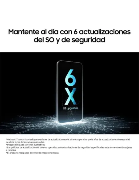 Smartphone Samsung Galaxy A17 LTE 4GB/128GB Negro