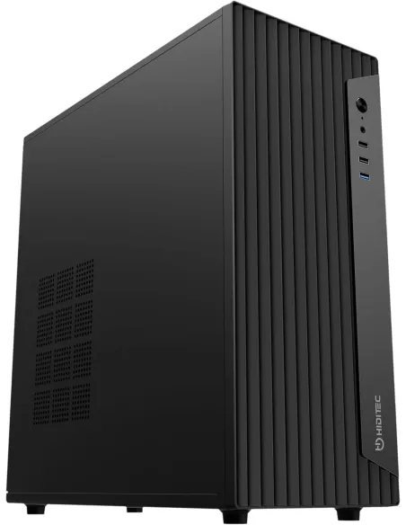Hiditec BLOK Caja de Ordenador ATX con Fuente de 500W
